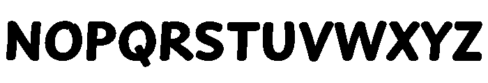 Tareco Extra Bold Font UPPERCASE