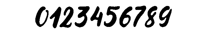 Tareco Italic Font OTHER CHARS