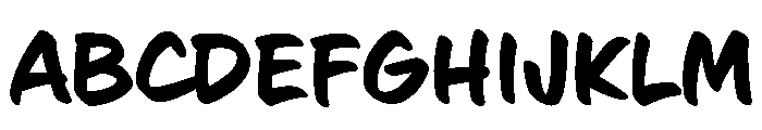Tareco Regular Font UPPERCASE