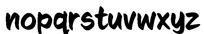 Tareco Regular Font LOWERCASE