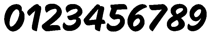 Tareco XBold Font OTHER CHARS