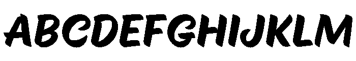 Tareco XBold Font UPPERCASE