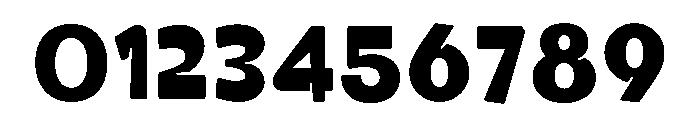 Taroub Regular Font OTHER CHARS
