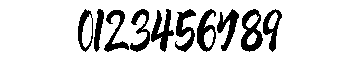 Taw Byakkokaisho Tail Regular Font OTHER CHARS