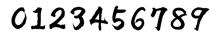 Taw Kazuhatai Regular Font OTHER CHARS