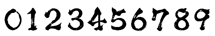 Taw Takedajyoato Regular Font OTHER CHARS