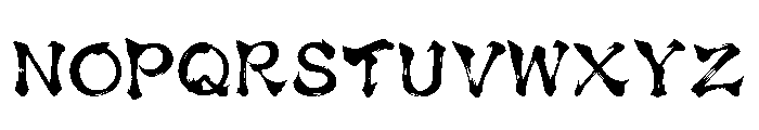 Taw Takedajyoato Regular Font UPPERCASE