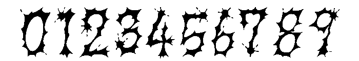 Taw Ushimitsudokioto Regular Font OTHER CHARS