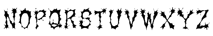 Taw Ushimitsudokioto Regular Font UPPERCASE