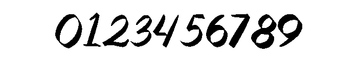 Tabica Font OTHER CHARS