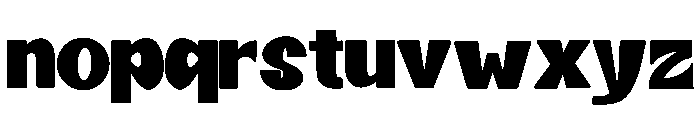 Tablon Font LOWERCASE