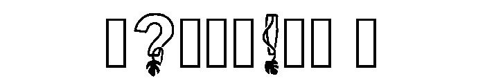 Tabuk Regular Font OTHER CHARS