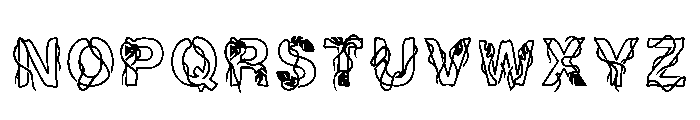 Tabuk Regular Font LOWERCASE
