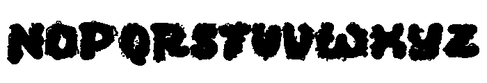 Taco CF Font UPPERCASE
