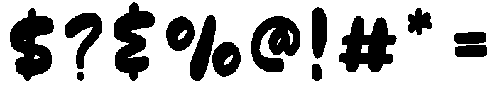 Tacoliga Font OTHER CHARS