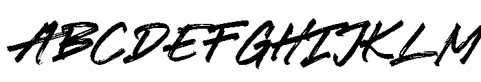 Taekindo Font UPPERCASE