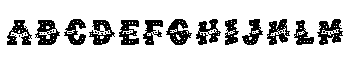 Taff Regular Font UPPERCASE