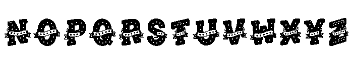 Taff Regular Font UPPERCASE
