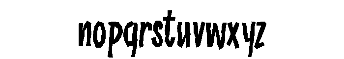 Tag Play Font LOWERCASE