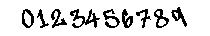 Tag Warriors Font OTHER CHARS