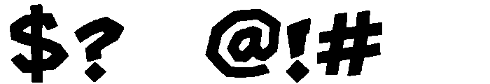 Tagvex Font OTHER CHARS