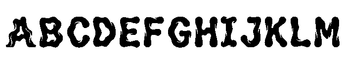 Tahiti Regular Font UPPERCASE