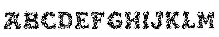 Tahlia Regular Font UPPERCASE