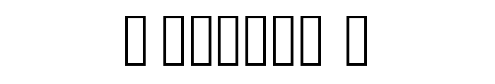 Tahmid Regular Font OTHER CHARS