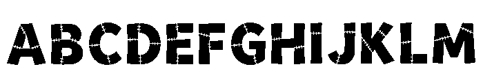 Tails Regular Font UPPERCASE