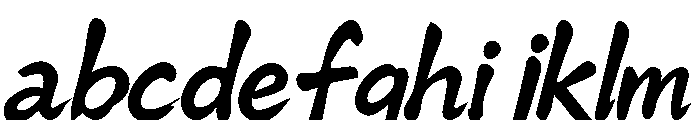 Takashi Japan Italic Italic FONT