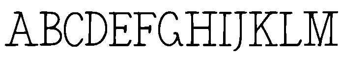 Takin Font UPPERCASE