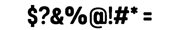 Takugi Regular Font OTHER CHARS
