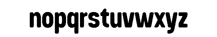 Takugi Regular Font LOWERCASE
