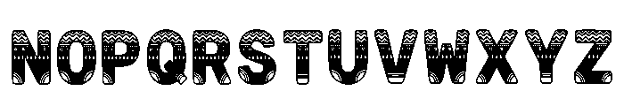 Tala Regular Font UPPERCASE