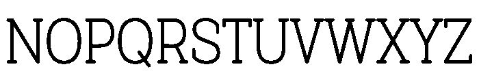 Talento Font UPPERCASE