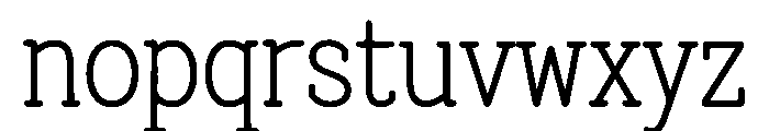 Talento Font LOWERCASE