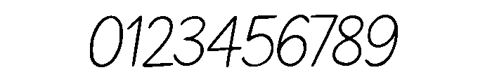 Taliair Handletter Regular Font OTHER CHARS
