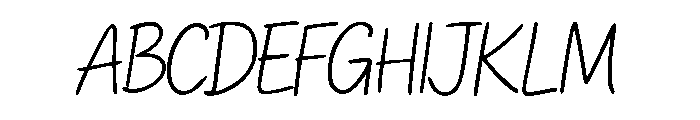 Taliair Handletter Regular Font UPPERCASE