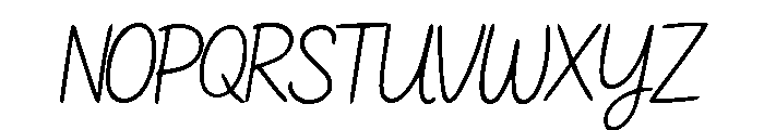 Taliair Handletter Regular Font UPPERCASE
