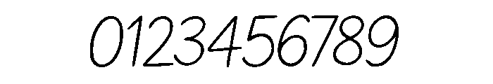 TaliairHandletter-Regular Font OTHER CHARS