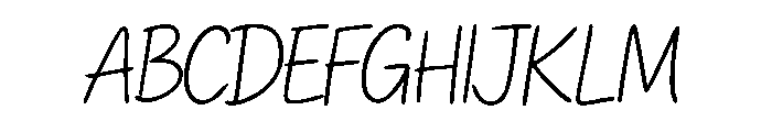 TaliairHandletter-Regular Font UPPERCASE