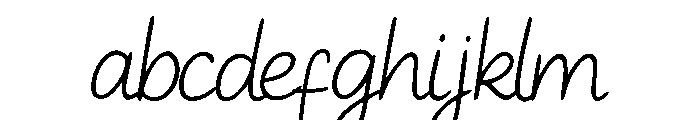TaliairHandletter-Regular FONT