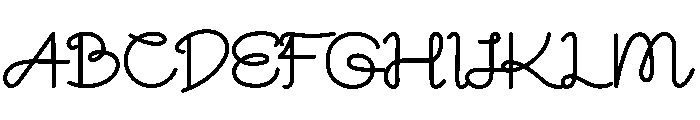 Talipati Font UPPERCASE