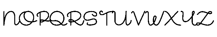 Talipati Font UPPERCASE