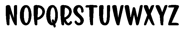 Talkie Font UPPERCASE
