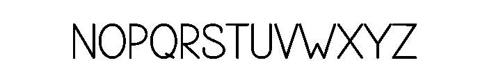 Talking Teacher Font LOWERCASE