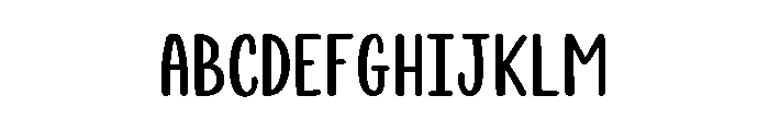 Tall_Alpha Font UPPERCASE