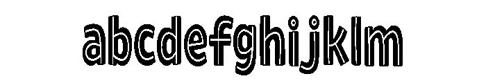 Tall Shadow FONT