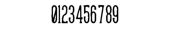 Tall Tattoo Font OTHER CHARS