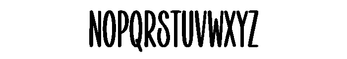 TallCraft Font UPPERCASE
